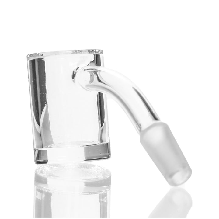 Quave CB Flat Top Banger XXL 25mm Male 10mm 45deg — XXL banger shown from alternate angle