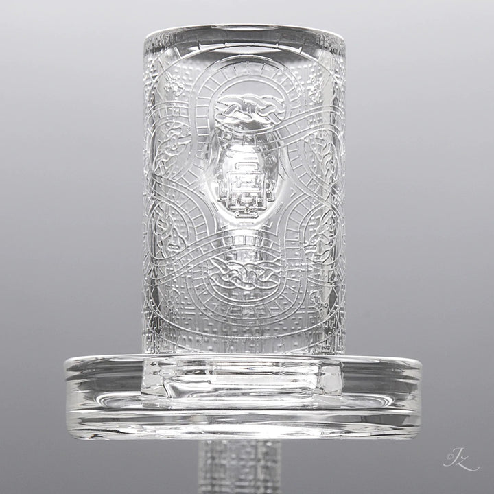 Quave CB Limited Charmer 14mm Male 90deg — side profile with joint detail