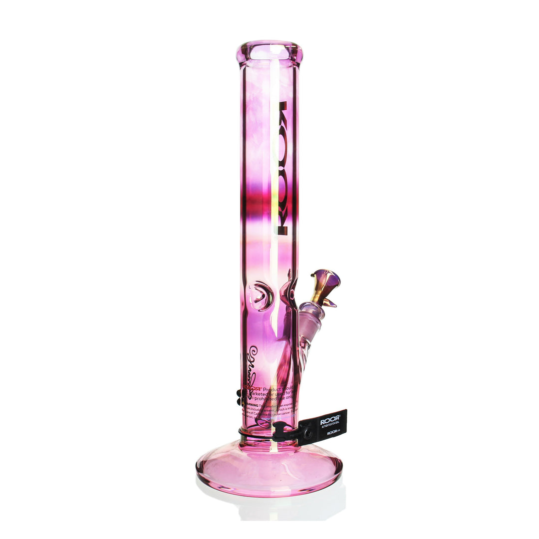 RooR 14in Gold Fume Straight 50x5mm Gold — gold fume straight shown from alternate angle