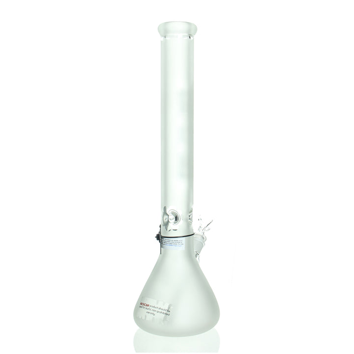 RooR 18in Beaker Swarovski Crystals — Swarovski crystal beaker bong shown from alternate angle