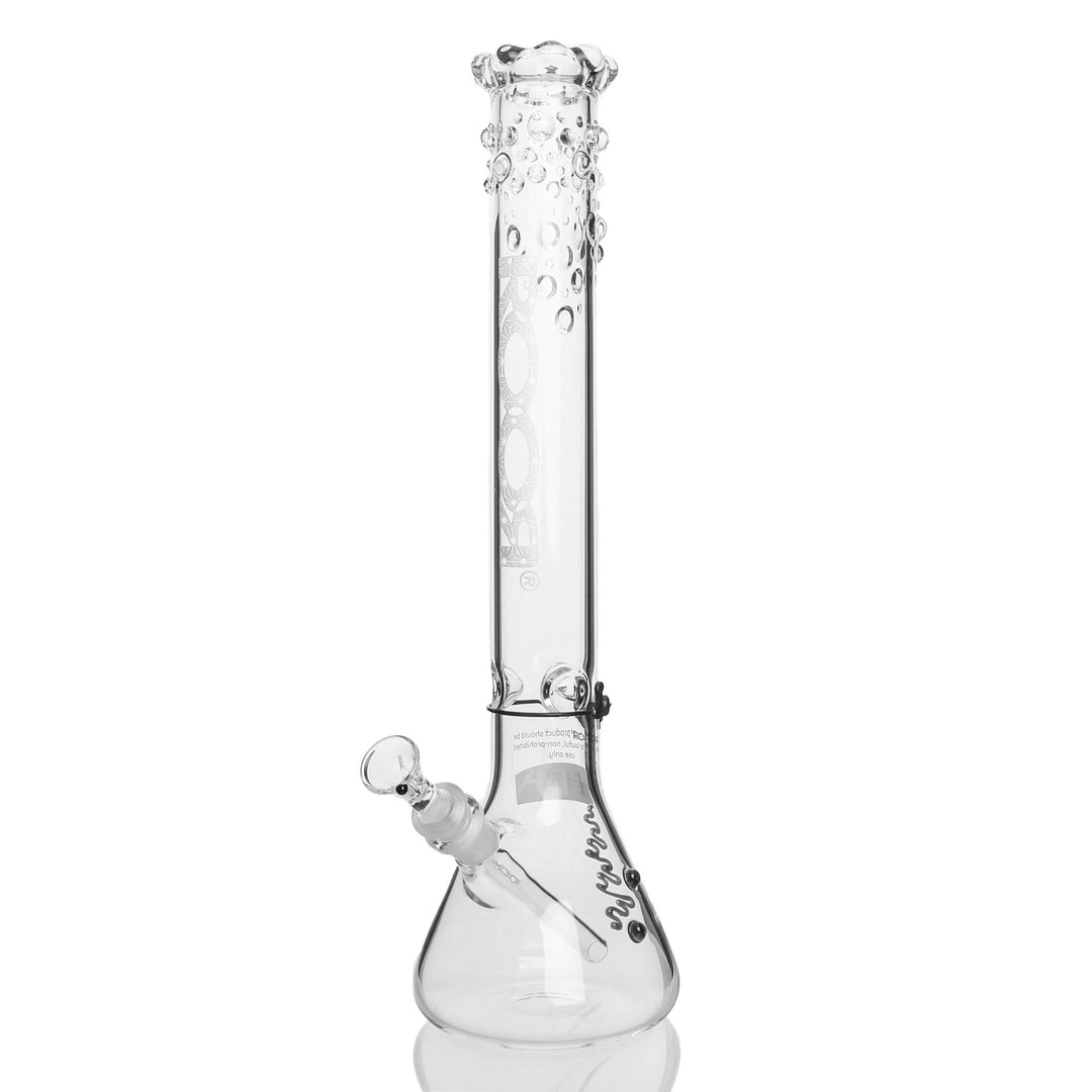 RooR 18in Triple Crown Beaker 50x5mm Starline — 18in 50x5mm beaker with triple crown in Starline colorway