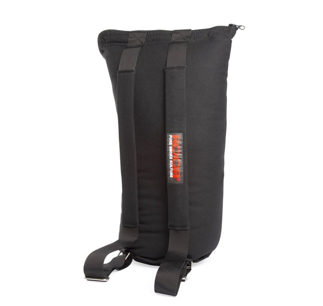 RooR Glass 20in Padded Bag Black — interior padding and zipper detail
