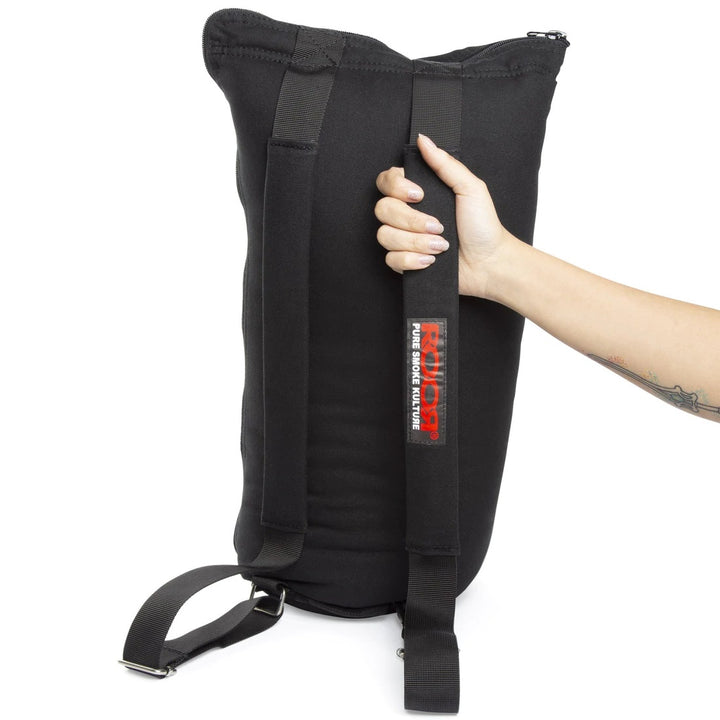 RooR Glass 20in Padded Bag Black — alternate angle high-res view