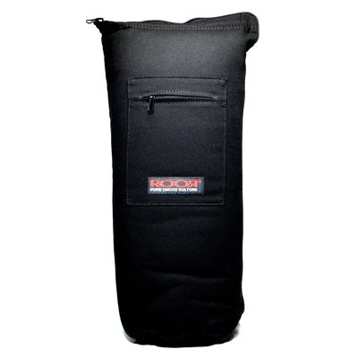 RooR Glass 24in Padded Bag Black — padded protective carry bag for water pipes up to 24 inches, hero shot