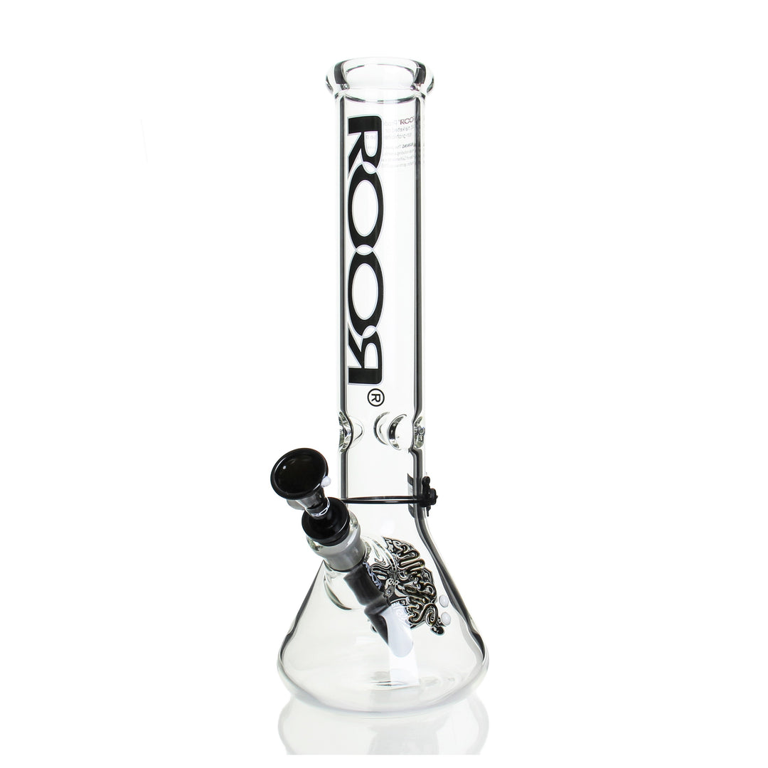 RooR Intro Collectors Series 14in Beaker 50x5mm Black — black Intro Collectors beaker shown from alternate angle