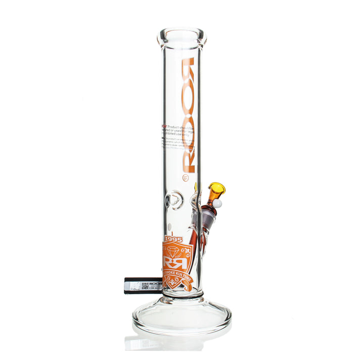 RooR Intro Collectors Series 14in Straight 50x5mm Orange — orange Intro Collectors straight detail view
