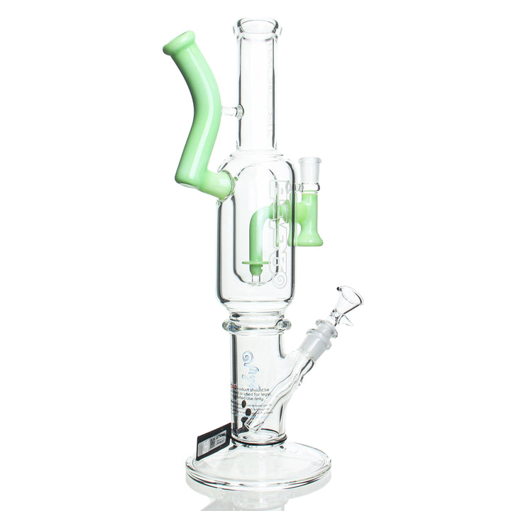 RooR x Eleven30 16in Straight Milky Green — milky green straight collab from alternate angle