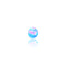 Ruby Pearl Co - 3mm Opal Terp Pearl - Blue