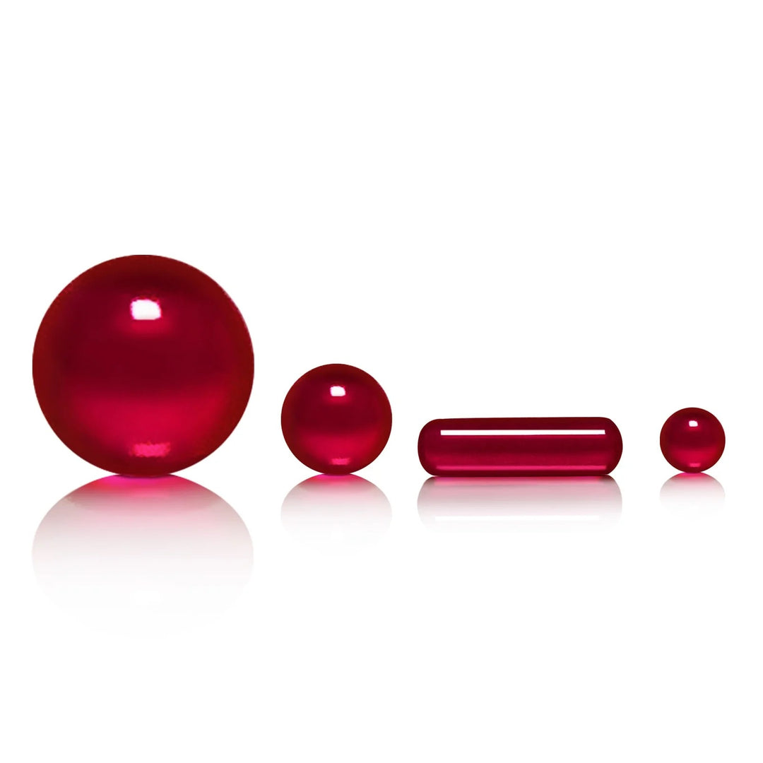 Ruby Pearl Co Mini Slurper Marble Set — mini slurper marble set for terp slurper bangers, hero shot
