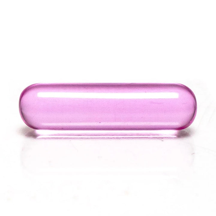 Ruby Pearl Co Terp Pillar Pink Sapphire — pink sapphire terp pillar for slurper bangers, hero shot
