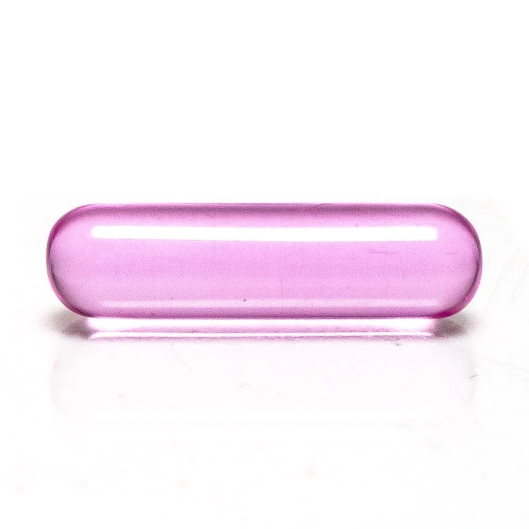 Ruby Pearl Co Terp Pillar Pink Sapphire — pink sapphire terp pillar for slurper bangers, hero shot
