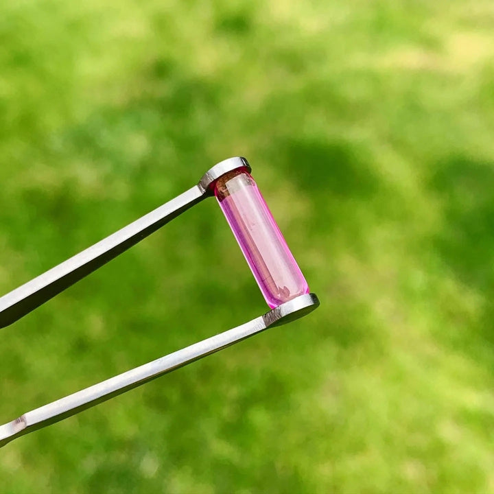 Ruby Pearl Co Terp Pillar Pink Sapphire — alternate angle of the terp pillar