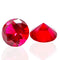 Ruby Pearl Co. - Rubí con corte de diamante de 10 mm