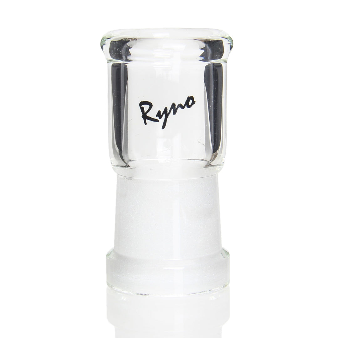 Ryno 18mm Dome — heady glass slide dome with Ryno character sculpting