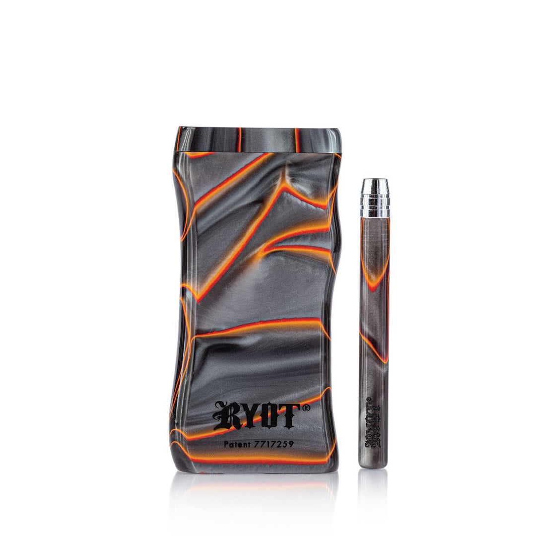 RYOT Large Acrylic Magnetic Dugout — open view showing chambers