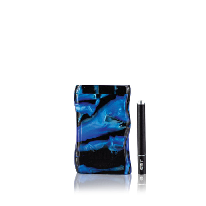 RYOT Short Magnetic Dugout — magnetic dugout stash box, blue variant