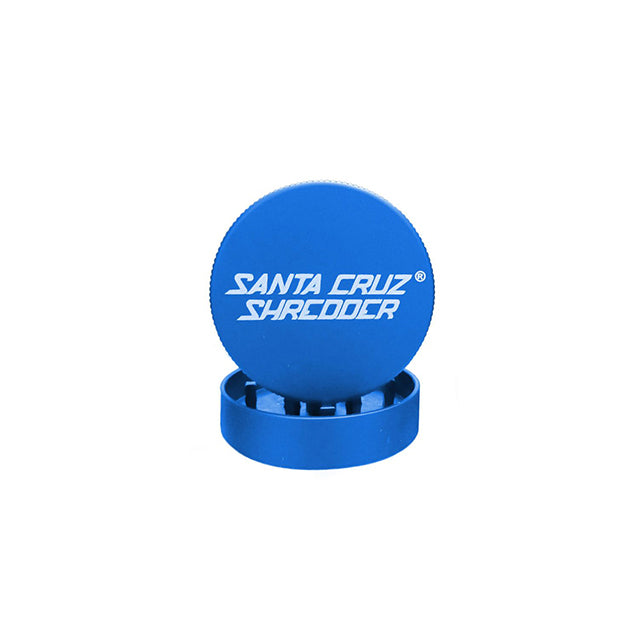 Santa Cruz Shredder - 2 Piece Small Grinder - Matte Blue