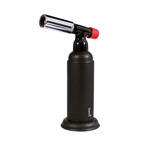 Scorch Torch 51535 — black refillable butane torch lighter for dabs and culinary use