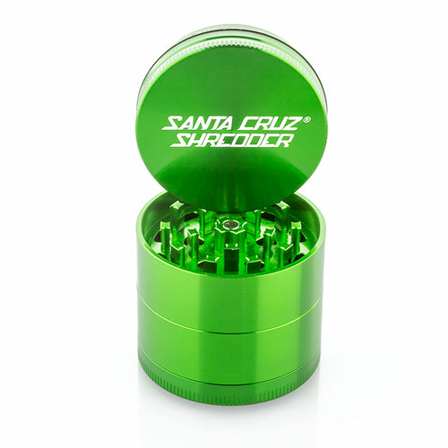 Santa Cruz Shredder - 4 Piece Medium Grinder - Green
