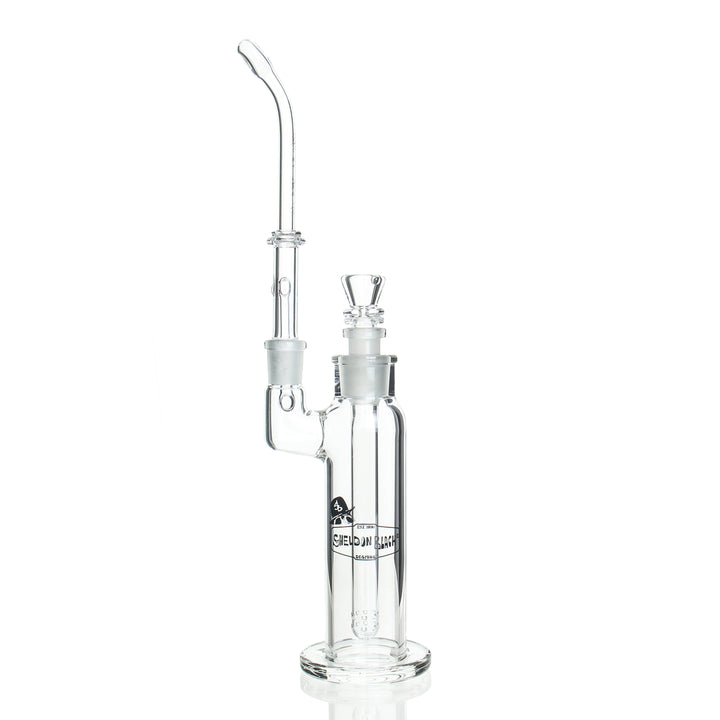 Sheldon Black Basic Bubbler York Peek-A-Boo Black — York Peek-A-Boo Black bubbler etched artwork detail