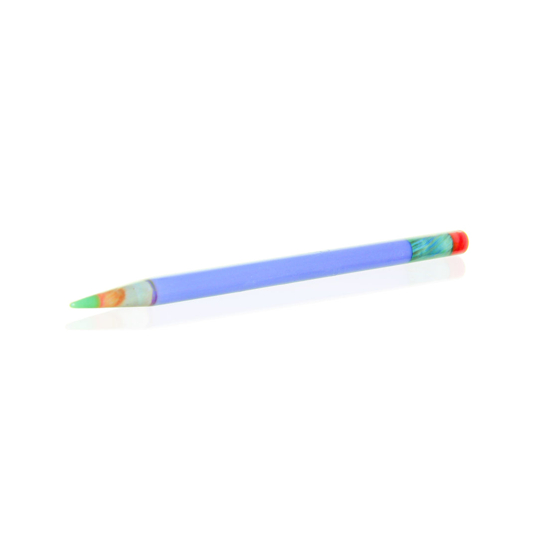 Sherbet Glass Pencil Dabber — purple glass dab tool