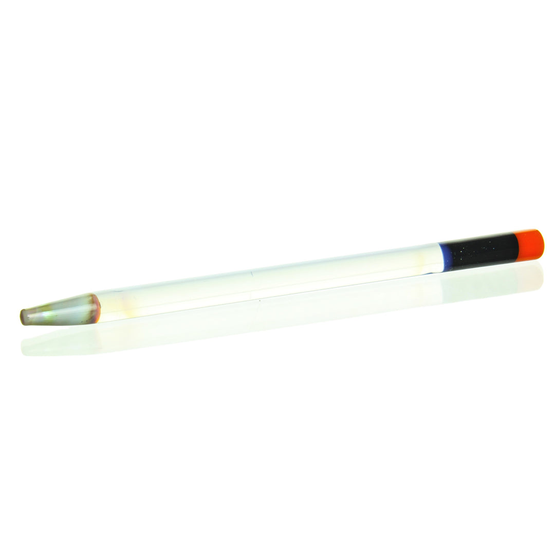 Sherbet Glass Halloween Edition Pencil Opaline — handmade glass dabber in Halloween Opaline pearlescent colorway