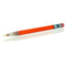 Sherbet Glass - Pencil Dabber - Orange with White Tip