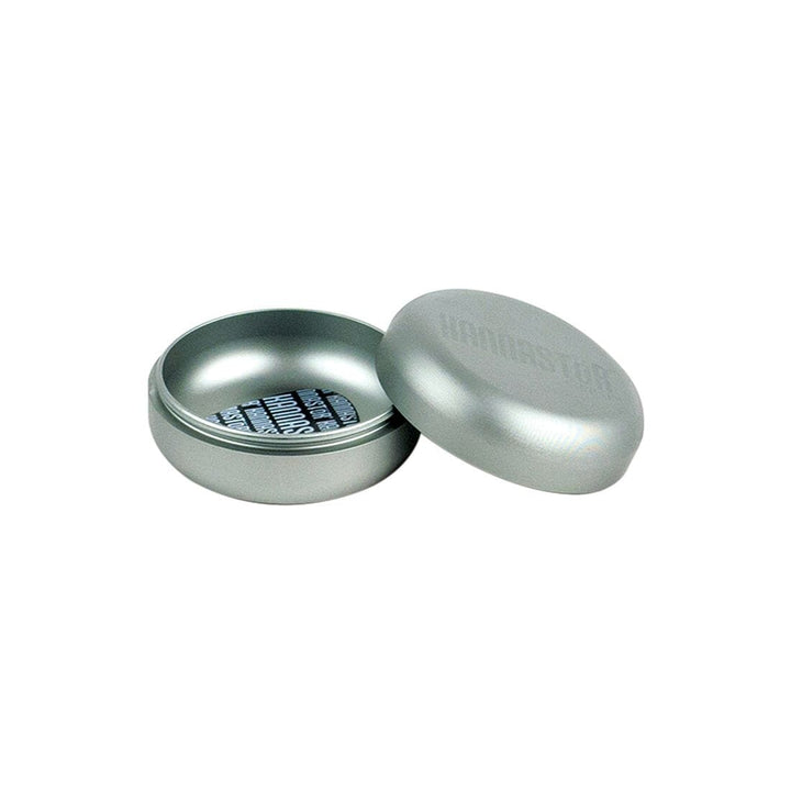 Kannastor - GR8TR V2 Molinillo de cuerpo sólido - Oro rosa / Plata mate