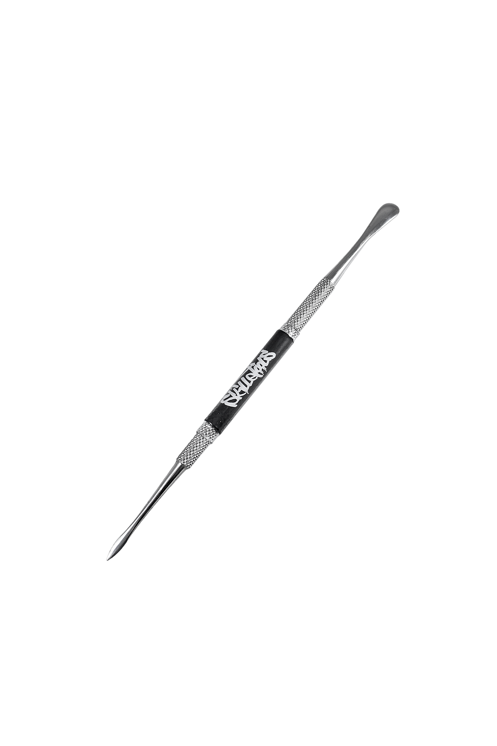 Skilletools Honeybun — stainless steel wide-paddle dab tool shown in retail packaging