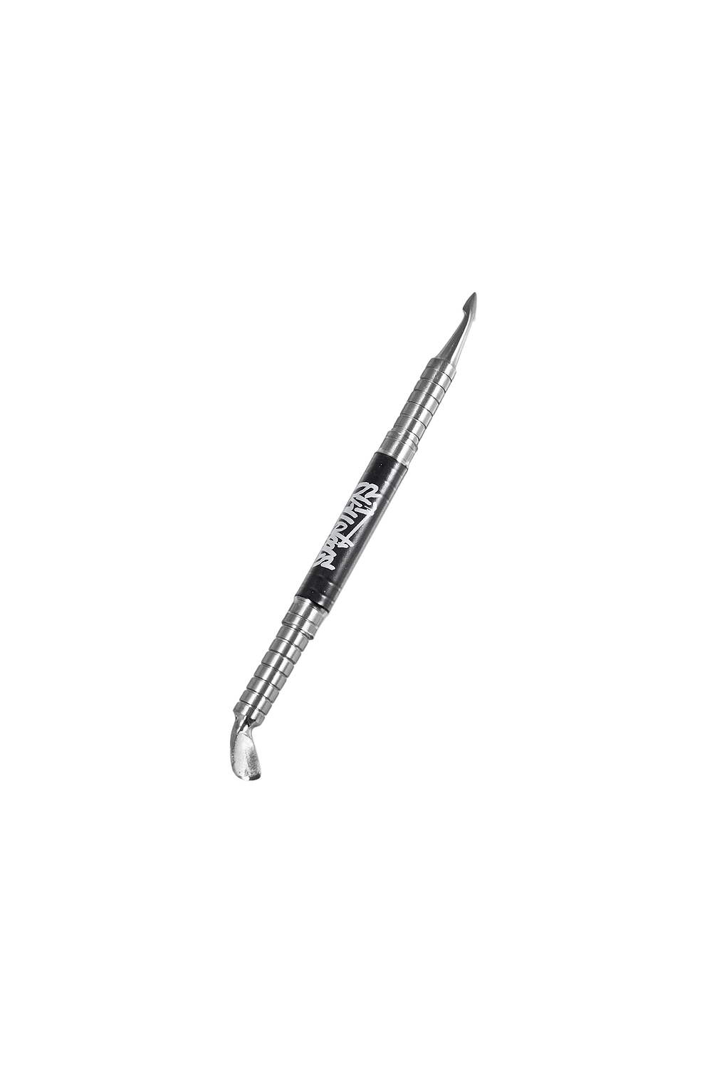Skilletools Scoop Dogg — stainless steel scoop dab tool shown in retail packaging