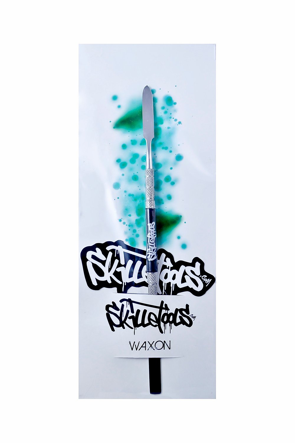 Skilletools Waxon — stainless steel dabber with multi-purpose pick and paddle ends for waxes and oils
