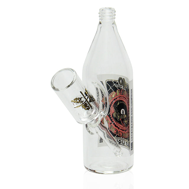 Slum Gold x Ski Mask Mini 40oz Bubbler sculptural mini rig with 10mm male joint