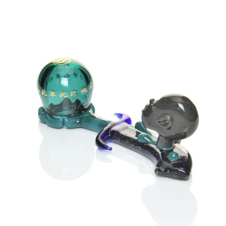 Sokol x Julie Steffey Bubble Stick Dabber Severed Head — heady severed head bubble stick dab tool, hero shot