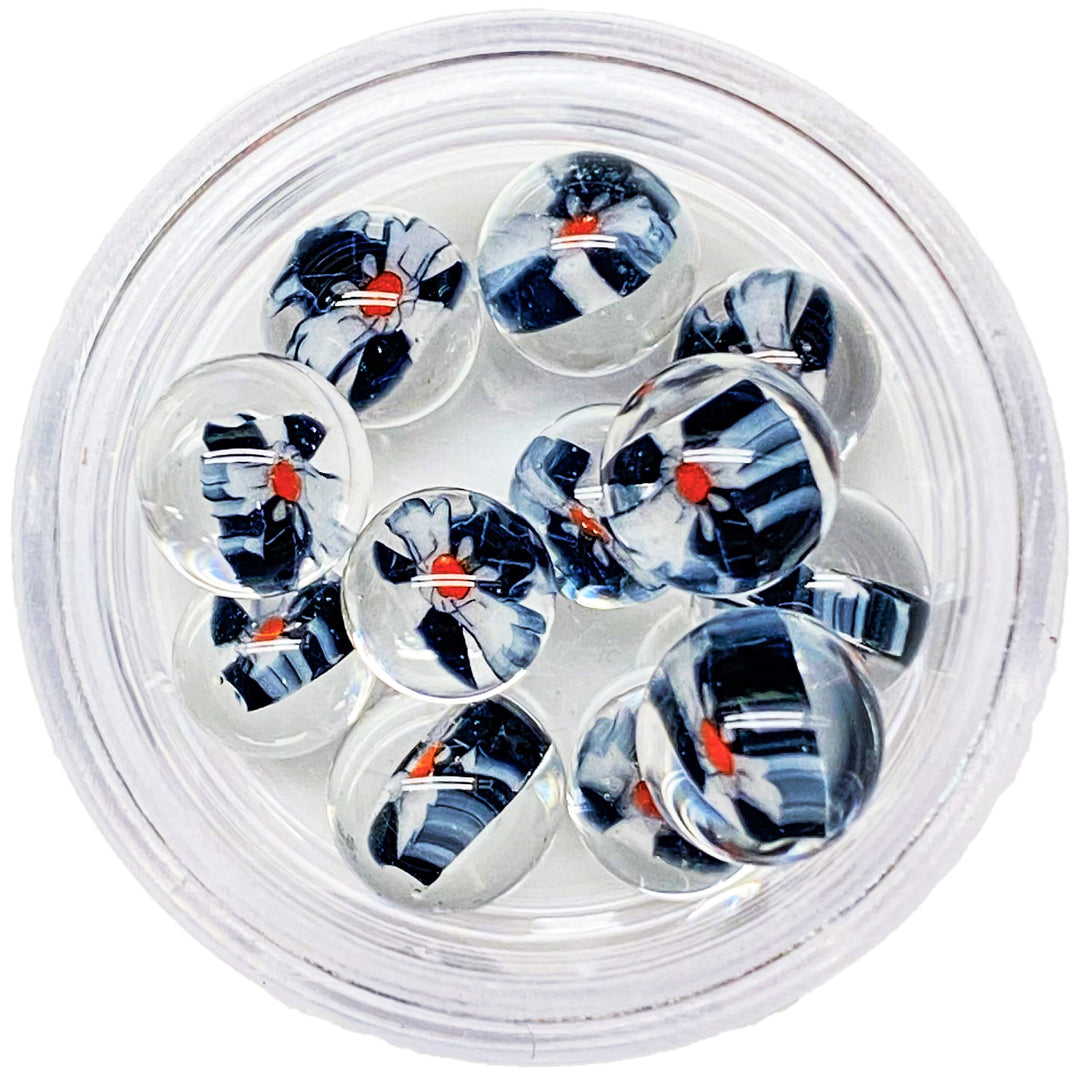 Steve H Glass Mad Millies Milli Terp Pearl Sylvester The Cat — heady glass terp pearl with Sylvester cane