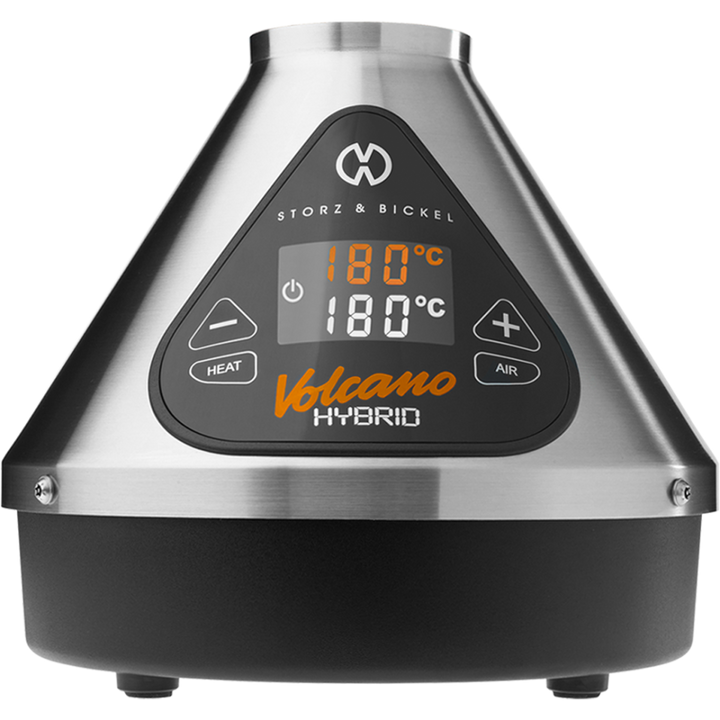Storz & Bickel Volcano Hybrid vaporizer — desktop dry herb vaporizer with balloon and whip