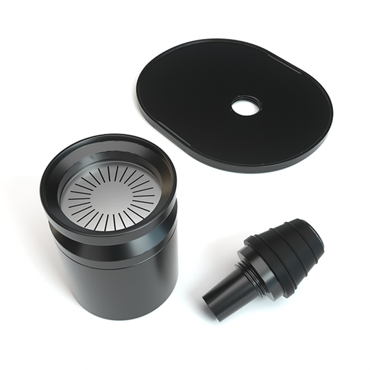 Stundenglass Gravity Hookah — Stundenglass gravity hookah rotated mid-cycle