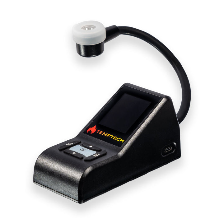 TempTech FLEX Digital IR Thermometer — FLEX thermometer display detail