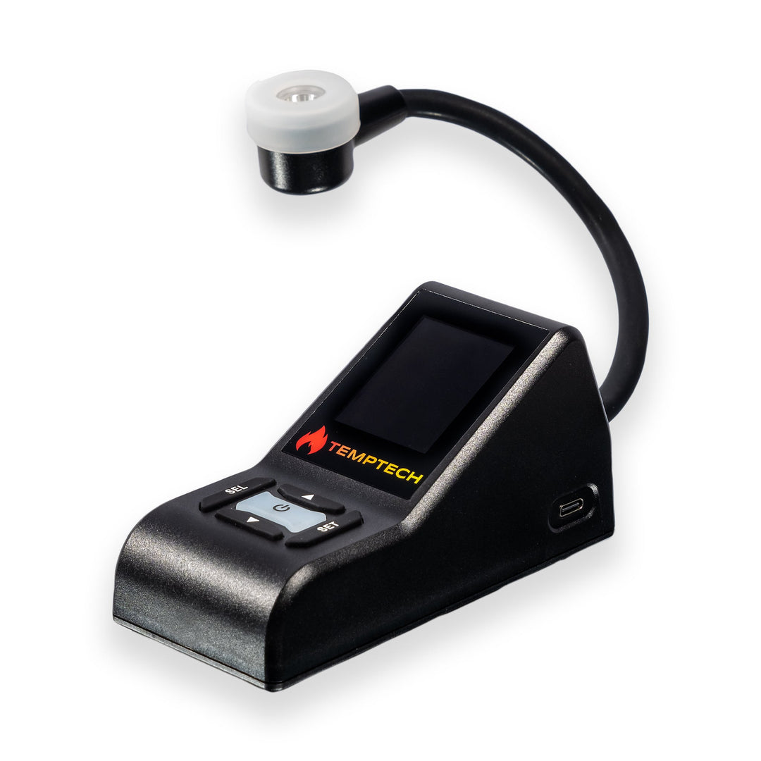 TempTech FLEX Digital IR Thermometer — FLEX thermometer display detail