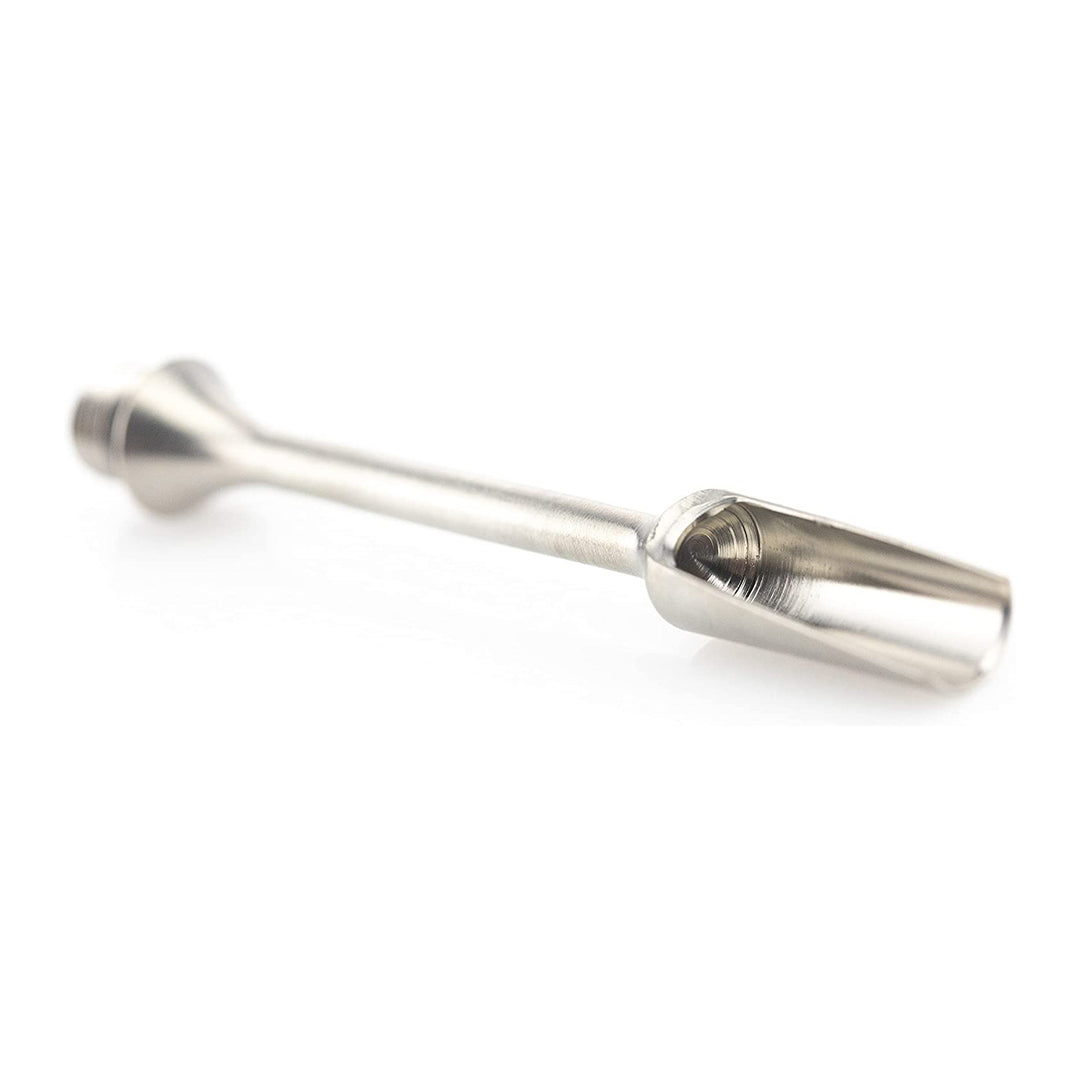 Terpometer Titanium Shovelhead XL Tool — titanium shovelhead dab tool, XL size, hero shot