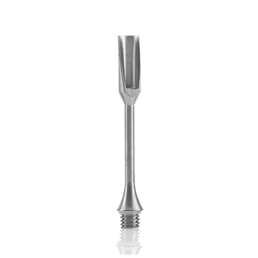 Terpometer Titanium Shovelhead XL Tool — alternate angle of the dab tool