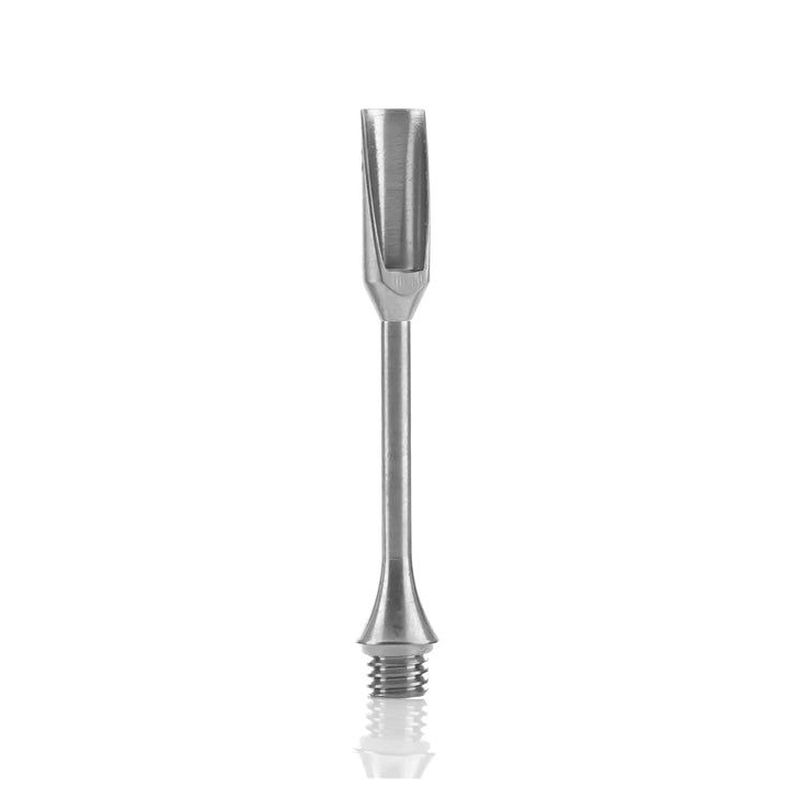 Terpometer Titanium Shovelhead XL Tool — alternate angle of the dab tool
