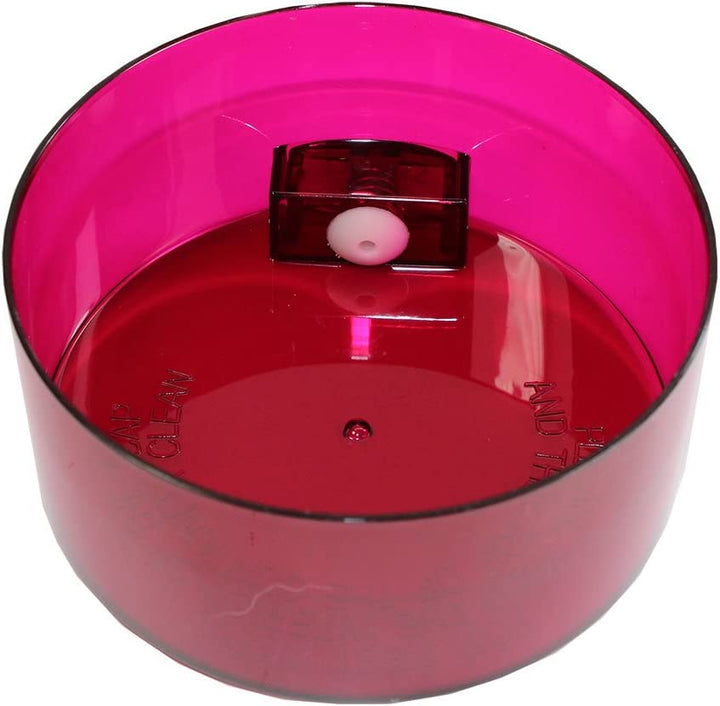 Tightvac 12oz Container Red — vacuum sealed airtight storage container, hero shot