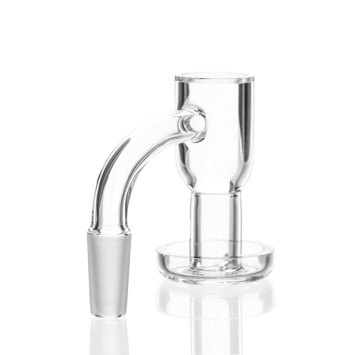 Toro Glass Mini Terp Slurper 10mm Male 90deg — 10mm 90deg mini terp slurper from alternate angle