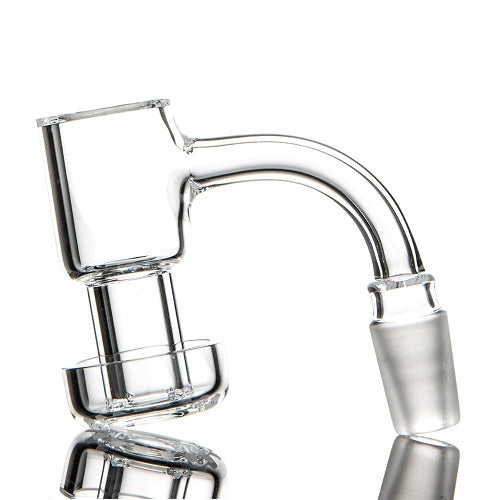 Toro Glass Terp Slurper 14mm male 90 degree banger detail of bottom dish