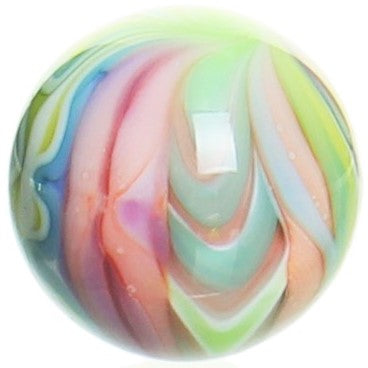 Trip A Glass Kandy Kush Slurper Marble (1) — heady candy-themed slurper marble for terp slurper bangers