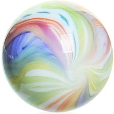 Trip A Glass Kandy Kush Slurper Marble (2) — heady candy-themed slurper marble for terp slurper bangers