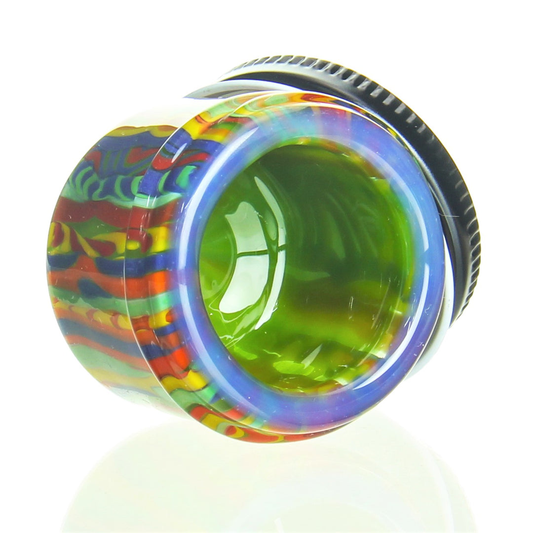 Trip A Glass Large Coogi Sauce Jar 1 — Coogi sauce jar variant 1 shown from alternate angle