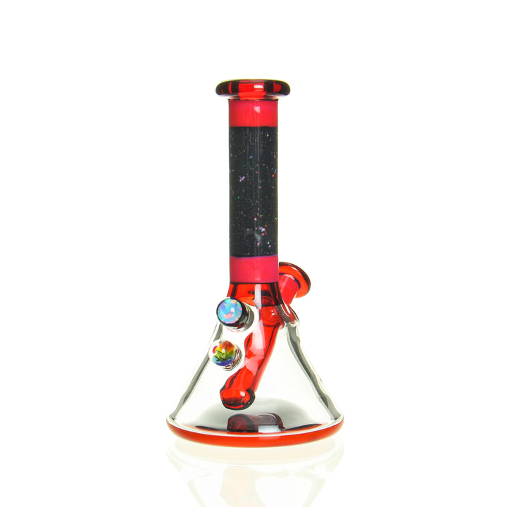 Truchalk Glass 5mm Mini Beaker Crushed Opal — crushed opal 5mm mini beaker from alternate angle