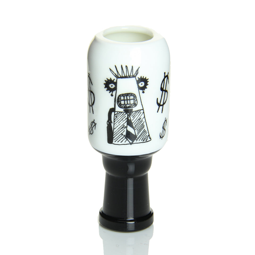 Zach P 14mm $$ Dome — heady money sign 14mm vapor dome