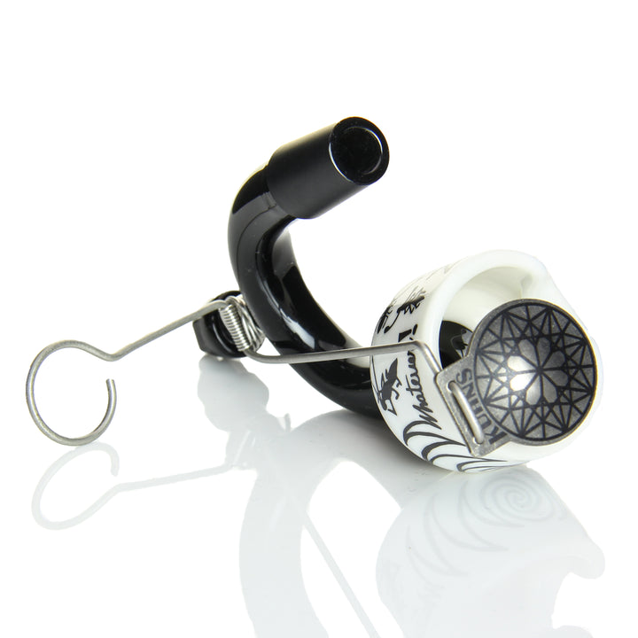 Zach P 14mm Vapor Curve Sketch Series — alternate angle showing sketch artwork